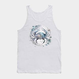 Watercolor Zodiac - Cancer Tank Top